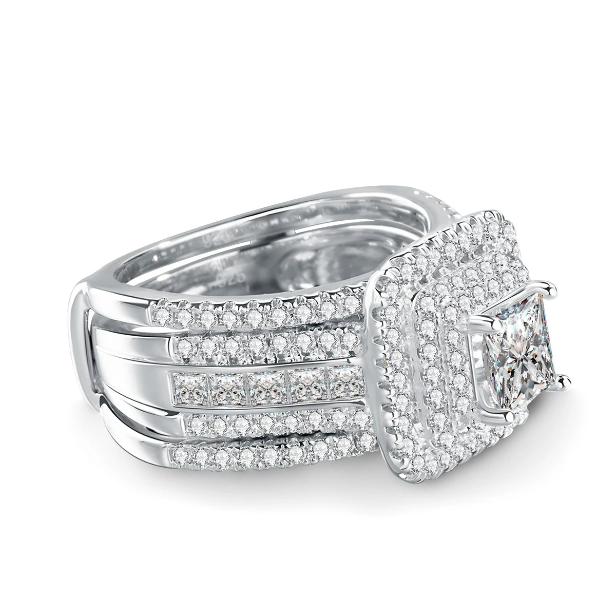 Infinity Glow Silver Set