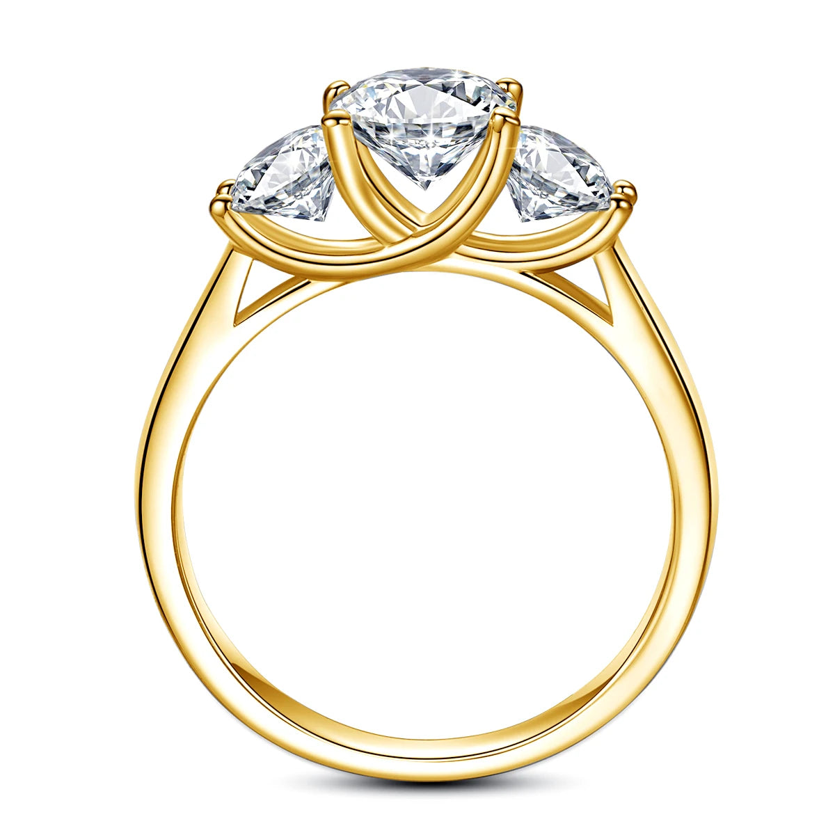 DiamondLuxe Moissanite Band