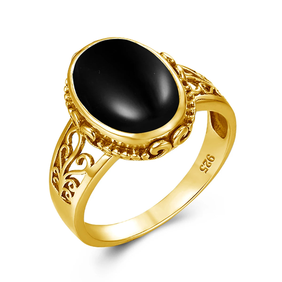 Golden Mirage Citrine Ring