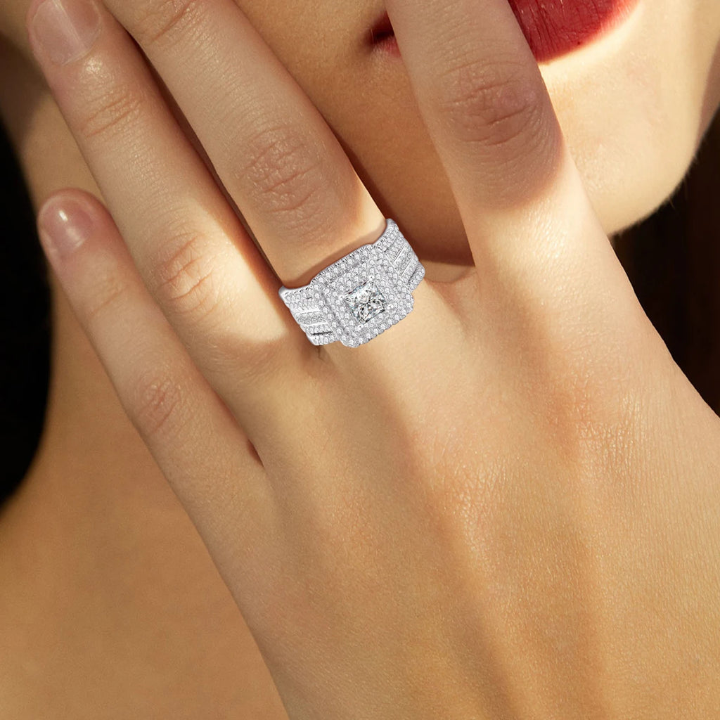 Infinity Glow Silver Set