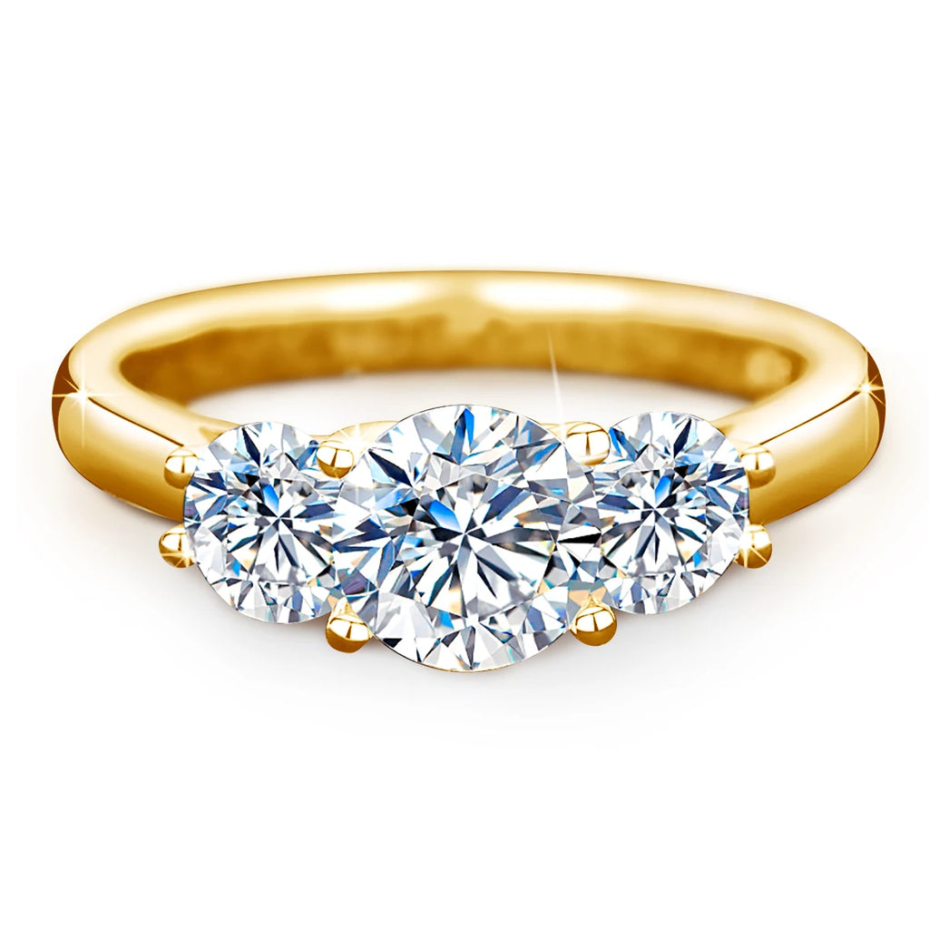 DiamondLuxe Moissanite Band