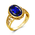 Golden Mirage Citrine Ring